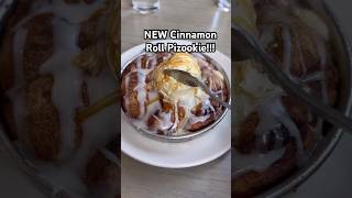 BJ’s Restaurant amp Brewhouse’s NEW Cinnamon Roll Pizookie is Delicious food losangeles california [upl. by Ezeerb]