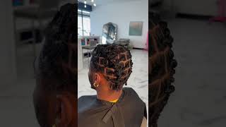 Two Strand Twists  Barrel Twist style💪🏾🔥 explore explorepage menhairstyles [upl. by Zoi994]