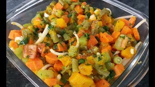 SALADA DE LEGUMES DELICIOSA  RECEITINHAS COM AMOR [upl. by Jacquetta674]