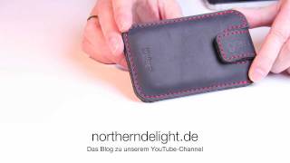 Edles iPhone4 Sleeve von germanmade [upl. by Anaujal]