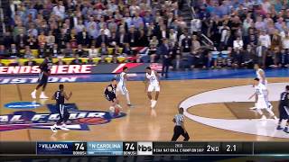 Villanova vs North Carolina Kris Jenkins shot wins national title [upl. by Laira169]