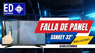 TV Chino Sankey 32 LED Sin Video Fallas Varias [upl. by Eelyram]