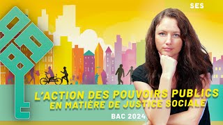 SES  Justice Sociale 22  L’action des pouvoirs publics  Terminale Bac 2025 [upl. by Yanehs752]