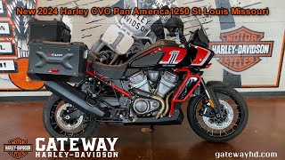 New 2024 Harley CVO Pan America1250 St Louis Missouri [upl. by Marja57]