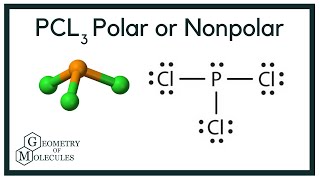 Is PCL3 Polar or Nonpolar Phosphorus Trichloride [upl. by Baerl]