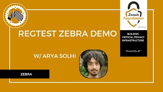 Regtest with Zebra Demo [upl. by Desmund]