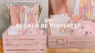 IDEA DE REGALO PARA BEBÉS INSPIRADO EN PINTEREST DIY [upl. by Rosario]