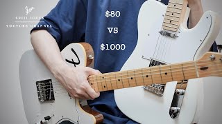 Which Telecaster Sounds Better 80 vs 1000 [upl. by Cinimmod401]