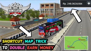 Secret Trick To Earn Double Money In Bus Simulator Indonesia  Tips and Tricks [upl. by Elleral354]