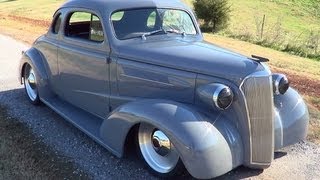 1937 Chevrolet Business Coupe Street Rod quotThe Business Manquot [upl. by Eillak]