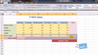 Excel For Beginners spreadsheets HD [upl. by Cottle]