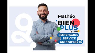 Témoignage de Mathéo responsable service copropriété [upl. by John]