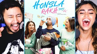 HONSLA RAKH  Diljit Dosanjh  Sonam Bajwa  Shehnaaz Gill  Shinda Grewal  Trailer Reaction [upl. by O'Neil790]