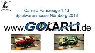 Carrera Messe Neuheiten Nürnberg 2018 Carrera GO GO Plus und Digital 143 [upl. by Wallie]