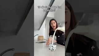 Bubble Tea yaptımSıradaki yemek [upl. by Jonathan]