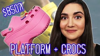 I Wore Platform Crocs For A Week [upl. by Ahsahs166]