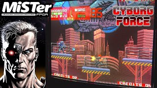 CYBORG FORCE  Let’s play sur MiSTer FPGA [upl. by Sean]