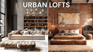 25 Urban Downtown Loft Interior Design ideas and inspiration [upl. by Nylleoj300]