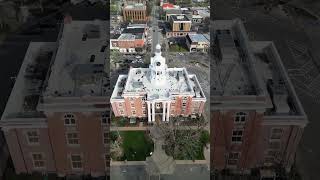 4K Short of Rutherford County Courthouse Downtown Murfreesboro Tennessee [upl. by Analeh]