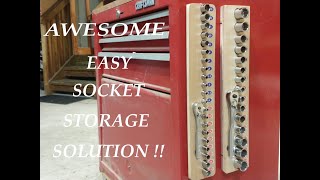 Easy DIY Socket Organizer [upl. by Howe]