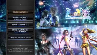 Final Fantasy XX2 HD Remaster Main Menu [upl. by Adolph]