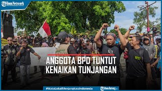 Demo Ribuan Anggota BPD di Pati Tuntut Kenaikan Tunjangan [upl. by Pappano430]