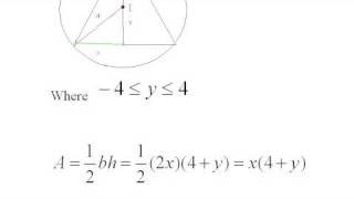 34 Optimization triangle in a circle [upl. by Melena]