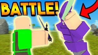 THE MOST INTENSE TRIBE BATTLE IN BOOGA BOOGA ROBLOX [upl. by Scoles858]