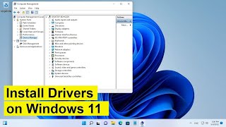 How to Install Drivers on Windows 1011  Easy StepbyStep Guide 2024 [upl. by Ramsdell]