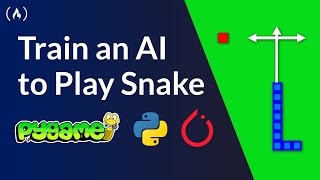 Python  PyTorch  Pygame Reinforcement Learning – Train an AI to Play Snake [upl. by Fatsug]