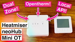 An AWESOME Smart Thermostat with a Local API Heatmiser neoHub Mini OT [upl. by Modeerf]