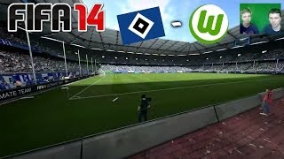 FIFA 14 XBOX ONE  05  Armer PayZed FacecamDeutschHD [upl. by Aiem]