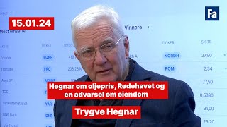 Rød børs oljepris under press og Hegnars advarsel mot eiendom [upl. by Aredna]