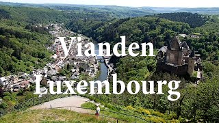 Vianden Luxembourg Prachtige natuur het cultureel erfgoed Camper Jo [upl. by Sible410]