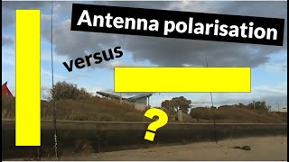 HF rectangular loop antenna Polarisation comparisons with WSPR [upl. by Atinehc]