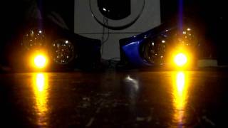 Subaru WRX Bugeye Morette Headlights Custom LED Parking LightsTurn Signals [upl. by Naziaf]