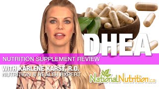 DHEA Tablets Benefits  Professional Supplement Review  National Nutrition Canada [upl. by Yenttirb]