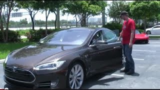 Tesla Model S Performance test drive with MMASSASSIN [upl. by Garrott835]