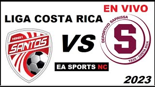 🔴Santos de Guapiles vs Deportivo Saprissa en vivo  Liga Apertura Costa Rica [upl. by Adiell]