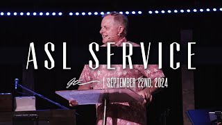 ASL Service  September 22nd 2024 [upl. by Allac]