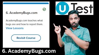 uTest Academy  Academy Bugscom  Quiz Answer [upl. by Eednac]