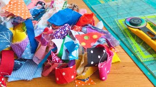 How I Made an EPIC Quilt Out of Scraps [upl. by Ivah]