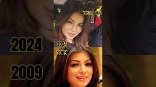 Ayesha Takia then vs now facialtransformation plasticsurgery ayeshatakia botox [upl. by Ebony431]