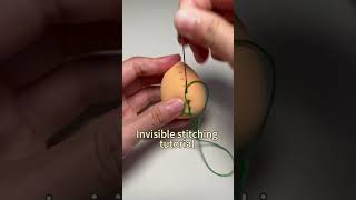 Invisible stitching tutorial 🥰manufacturing dresstells amazonfinds hacks handsewing tricks [upl. by Bolling]