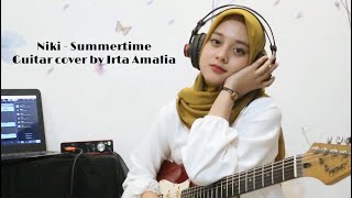 Summertime Niki guitar cover by Irta Amalia [upl. by Ayyn]