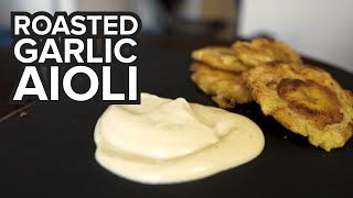 Garlic Aioli Recipe SoyFree shorts [upl. by Ainoloppa]