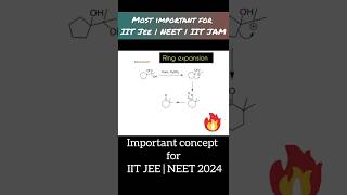 ring expansion organic reaction💥  neet  jee 2024 shorts chemistry neet jee [upl. by Aynot]