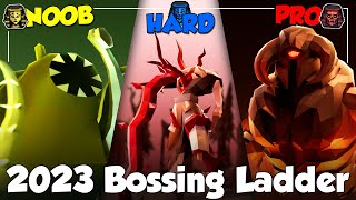 2023 Bossing Ladder For OSRS  BEST PvM Progression DT2 Raids 3 amp More [upl. by Alleunamme]