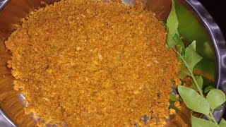 how to make chemeen podi or chamandimalayalam [upl. by Othilie]