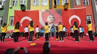 23 Nisan Gösterisi  Yollarda Bulurum Seni  Atatürk Ulubey iöo 2023 [upl. by Onileva]